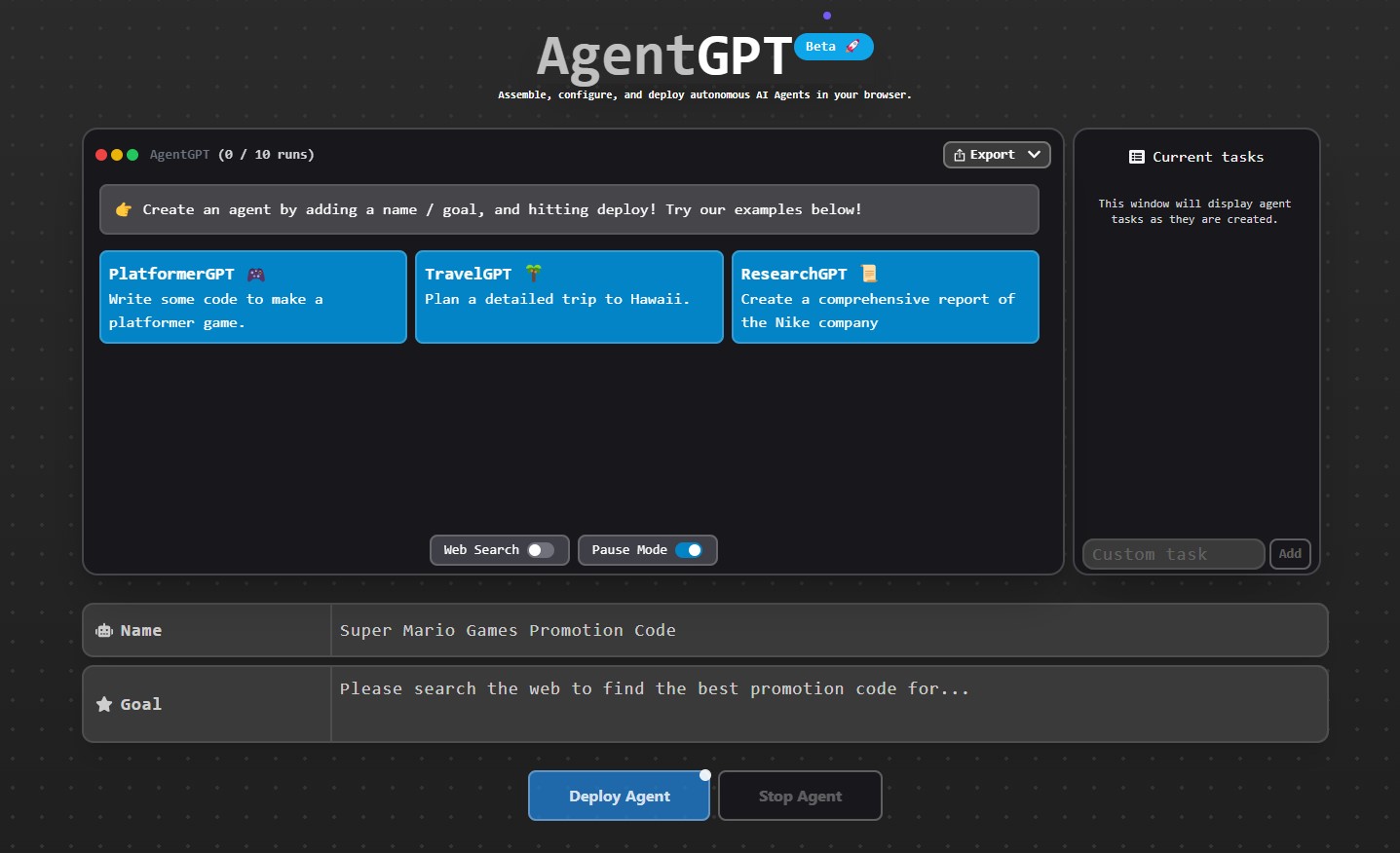 AgentGPT