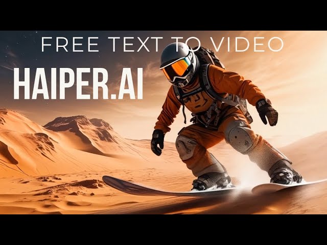 Haiper Text to Video