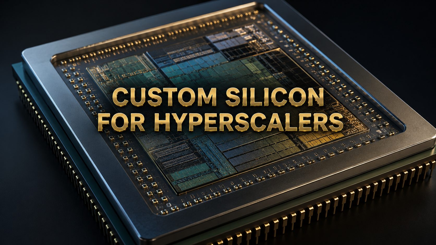 Custom XPU AI accelerator chip co-designed for a hyperscaler cloud platform