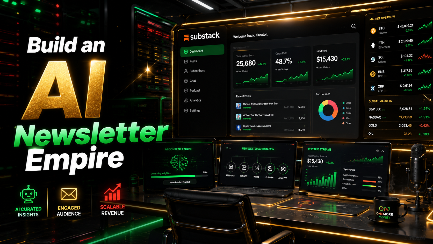 AI Newsletter Substack Passive Income